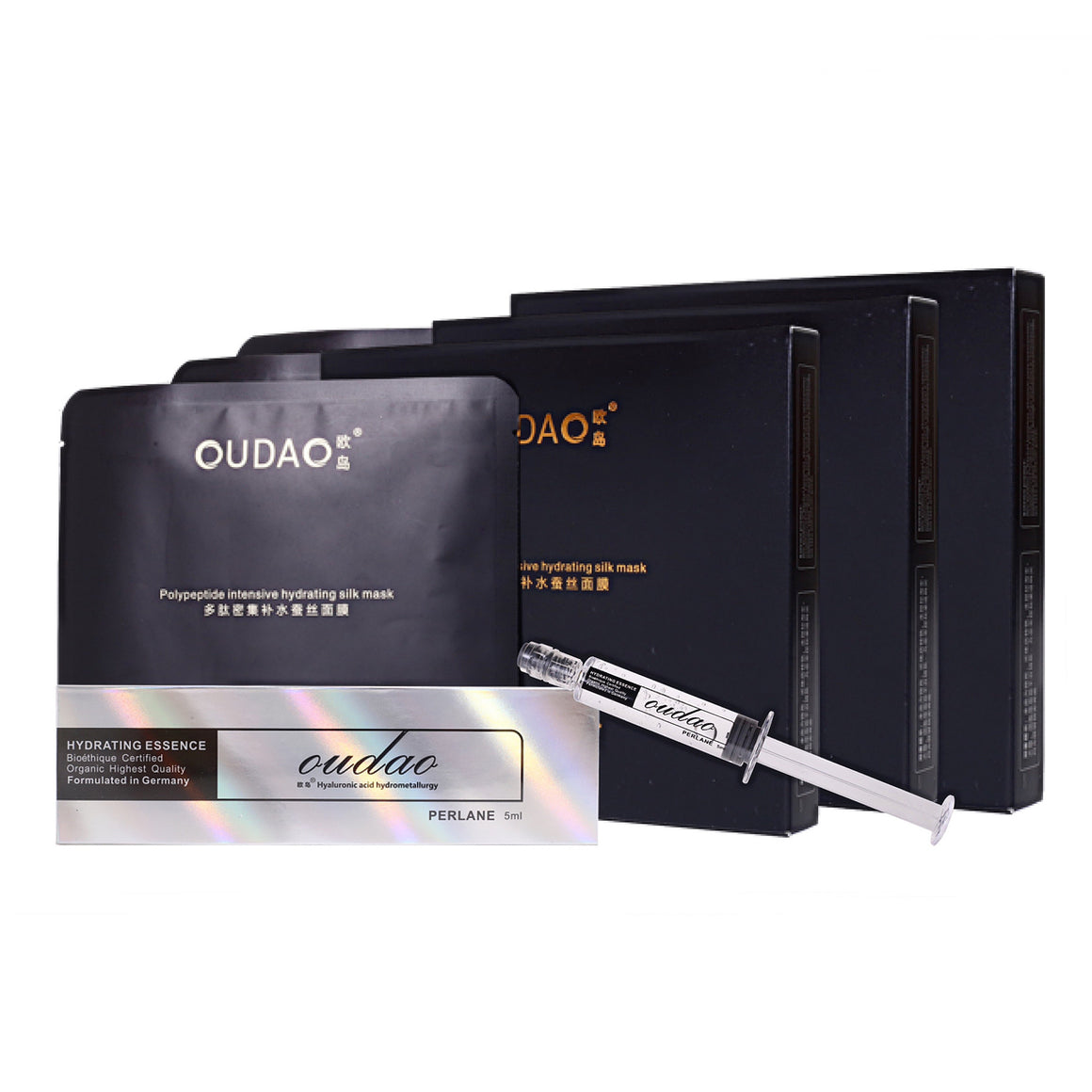 Oudao® Poplypeptide Intensive Hydrating Silk Mask Bundle